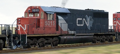 CN SD40 #5015