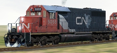 CN SD40 #5055