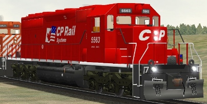CP SD40 #5563