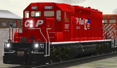 CP SD40-2 #5567 (tsmsd402.zip shown)