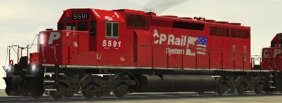 CP SD40-2 #5591 (cp40sodf.zip shown)