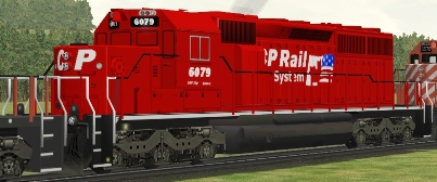 CP SD40-2(B) #6079