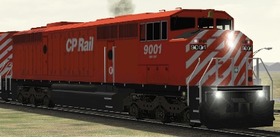 CP SD40-2F #9001