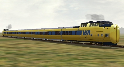VIA Rail UA Turbo Train #123