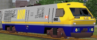 VIA Rail BBD LRC-2 #6900