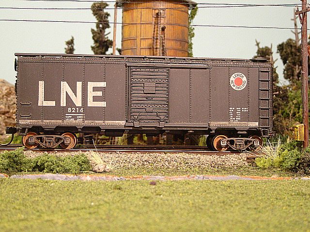 LNE Boxcar #8214 Side View