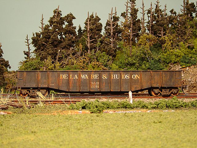 D&H Gondola #13791 Side View