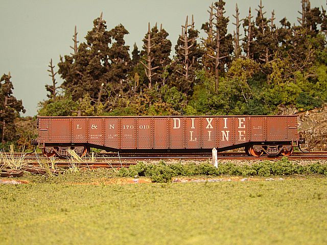 L&N Gondola #170013 Side View