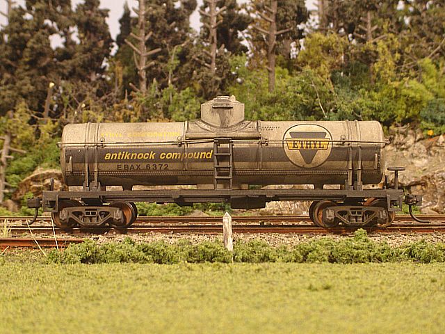 Ethyl Tank Car #6372 Side View