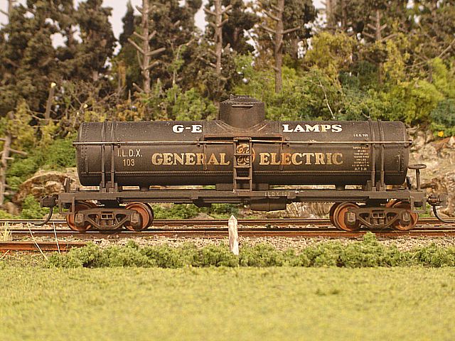 GE Tank Car #103 Side View