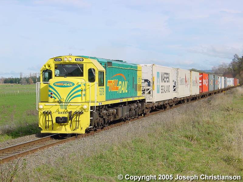 DX5379: The first of the Toll livery locomotives