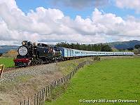 WAB 794 on first excursion working through balloon loop at Woodville - 31 August 2003
