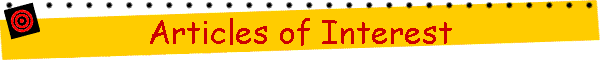 Articles of Interest