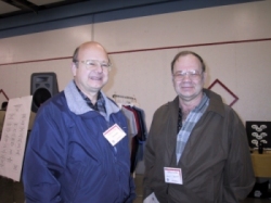Gary and Bill enjoy the meet.