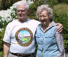 Doug and Beth Gray, the hosts.