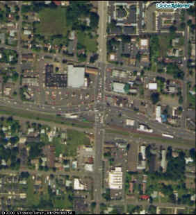 Aerial View of the Aloha Clubhouse.