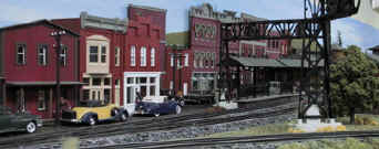 Scene from Bill Spaulding's layout.