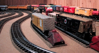 The beautiful track work at Gary's NP land.