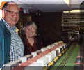 George and Virginia Perry enjoying the trains.
