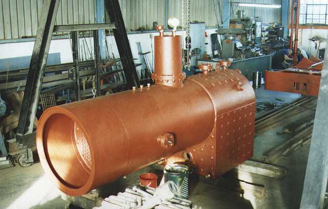 Nora boiler- photo by Phil
                                Girdlestone