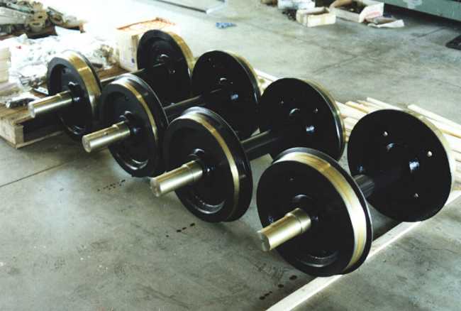 Nora wheelsets- photo by Phil
                                Girdlestone