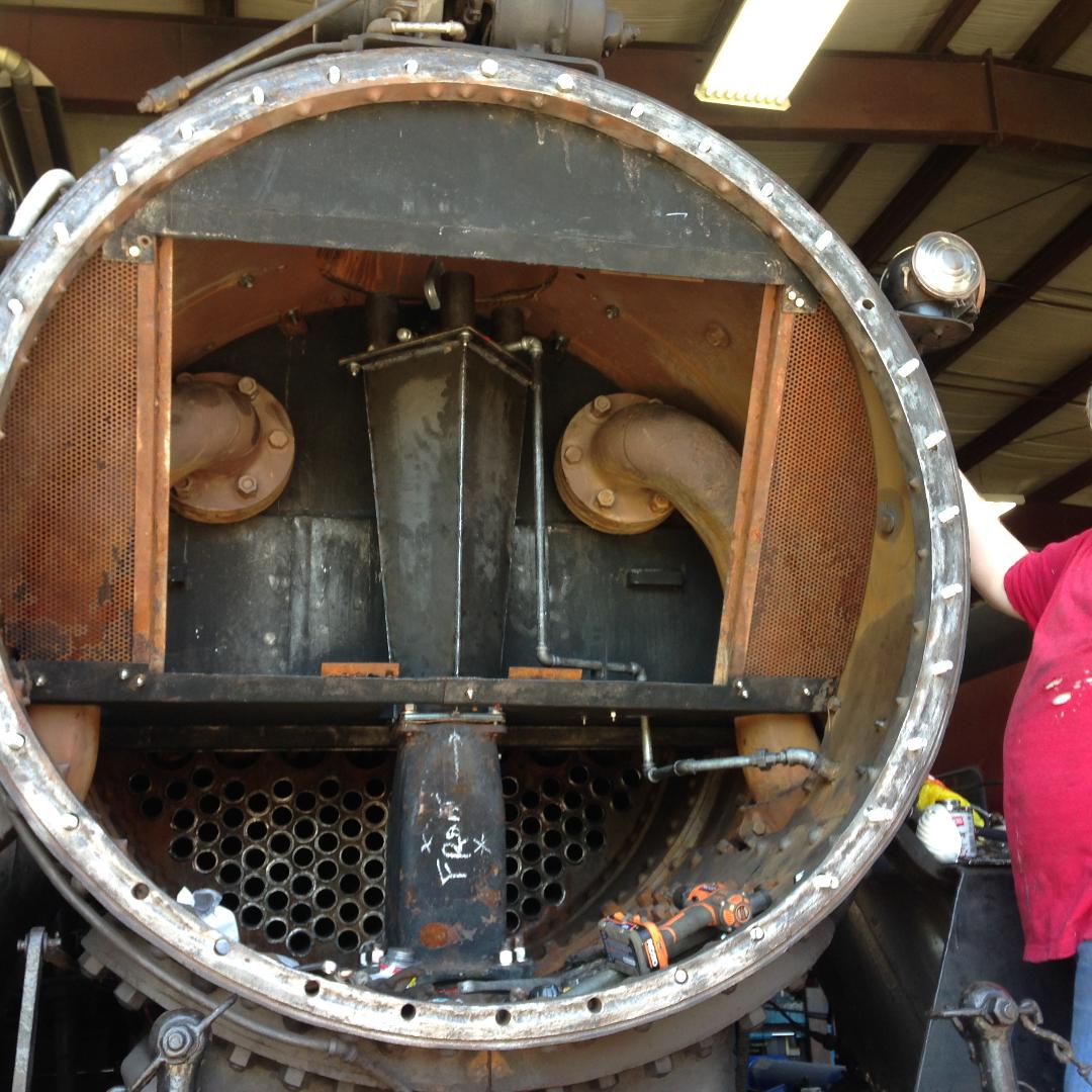 No. 9 new exhaust smokebox