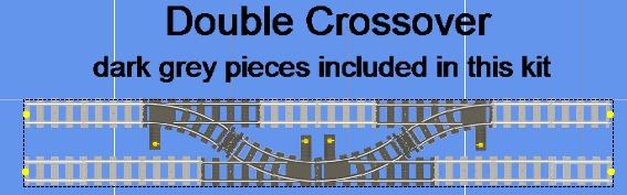 lego double crossover track