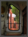 (c)2010 smph50 - Interior view of engineer's window. Note Prr #4483 further down the track. (10K) - CLICK to Enlarge (100K)