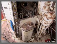 (c)2012 RJ Burns - Control stand system switches and name plates. (10K) - CLICK to Enlarge (120K)