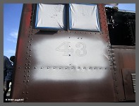 (c)2012 smph50 - The number 43 stencil is just visible on the cab white background. (10K) - CLICK to Enlarge (100K)