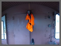 (c)2013 smph50 - KemBond primer has been applied to the front cab wall and electrical cabinet. (10K) - CLICK to Enlarge (125K)