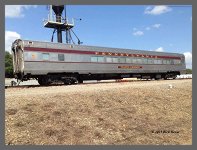 (c)2013 Rick Henn - Parlor Car "Francis McGrath" in new paint. (10K) - CLICK to Enlarge (100K)
