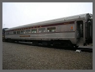 (c)2013 Rick Henn - Parlor Car "Francis McGrath" in new paint. (10K) - CLICK to Enlarge (100K)