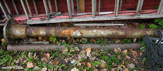 The cast iron mast looked bad but cleaned up very nice after an hour of prep work. (c)2008 smph50 (10K) - CLICK to Enlarge (90K)