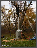 The stud holes lined up perfect as I wrenched her down. (c)2008 smph50 (10K) - CLICK to Enlarge (100K)