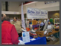 Buffalo Model Boat Club display and information tables. &copy;2009 Robert Snyder - Click to Enlarge (10K)-(70K)
