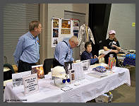 Steel Plant Museum display and information table. &copy;2009 Robert Snyder - Click to Enlarge (10K)-(70K)