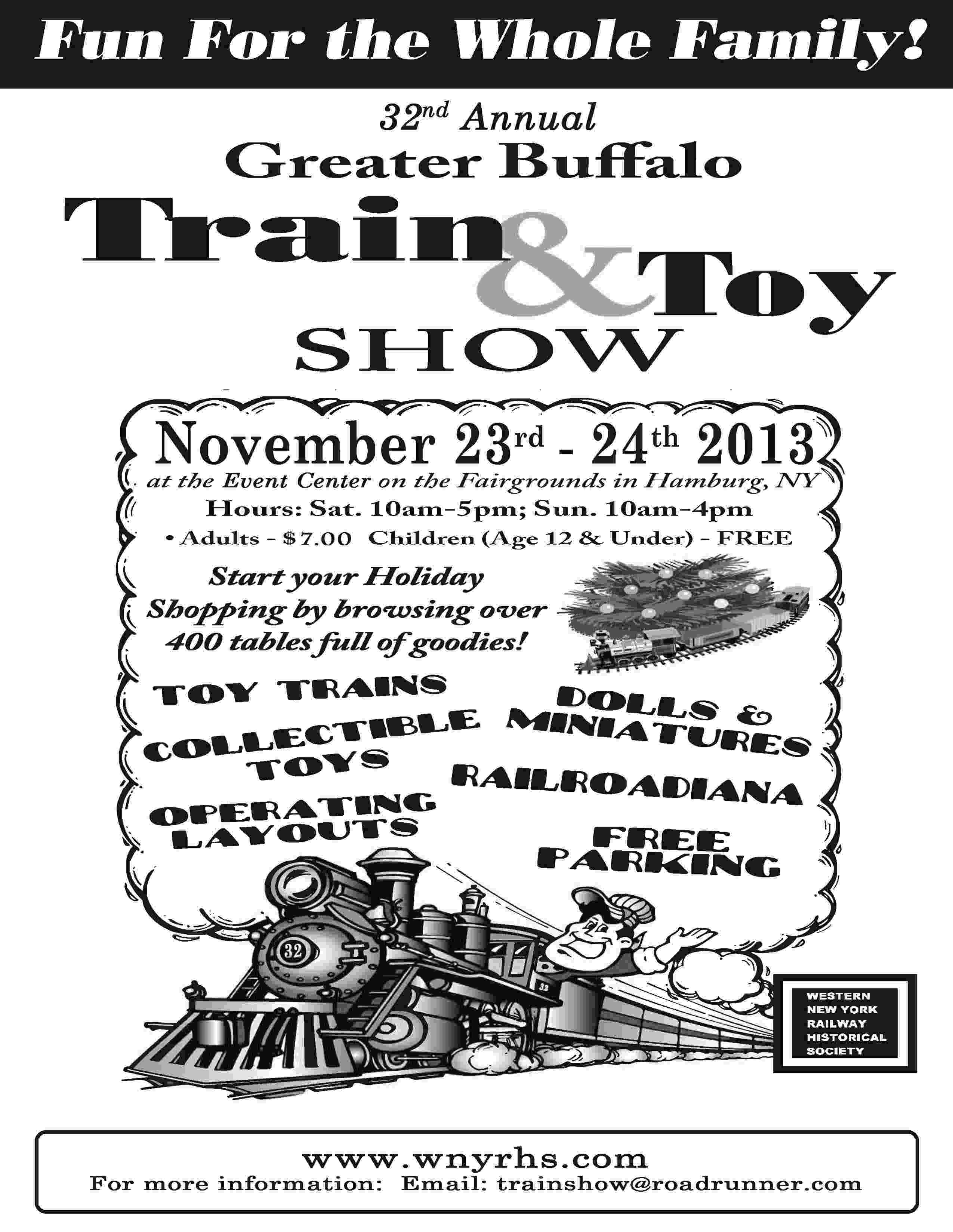 22nd Annual Winter Train & Toy Show 2013 (c)2013 - Steve Kocsis (100K) Click to Enlage (150K)