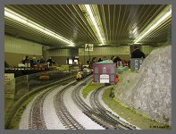 A view down the Flower City Tinplate Trackers Main Line. &copy;2013 smph50 - Click to Enlarge (10K)-(100K)