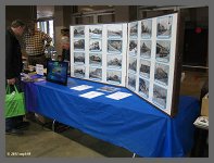 Our old friends of the Niagrara Frontier Chapter of the NRHS had a table full of their up coming events. &copy;2013 smph50 - Click to Enlarge (10K)-(100K)