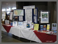 The Empire State Passenger Association had information availible for anyone wanting to travel by rail. &copy;2013 smph50 - Click to Enlarge (10K)-(100K)