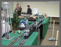The Western New York Garden Railway Club had some new power running this show. ©2014 smph50 - Click to Enlarge (10K)-(100K)