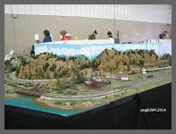 The Gowanda and Buffalo Model Railroad Club always has new details to enjoy. ©2014 smph50 - Click to Enlarge (10K)-(100K)