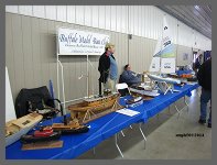 The Buffalo Model Boat Club brought a new assorment of highly crafted boats. ©2014 smph50 - Click to Enlarge (10K)-(100K)