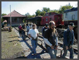 Carrying the Rail - Click to ENLARGE (12K)-(50K)