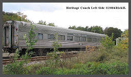(c)2006 Rick Henn - NYC Heritage Coach #2906 in need of a Wheel Set. (10K) - CLICK to Enlarge (70K)
