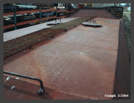 Front to Rear View of Auxiliary Tank. Clic to ENLARGE (12K)-(55K)