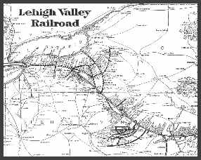 Lehigh Valley Map 1927 (15K) CLICK to Enlarge (173K)