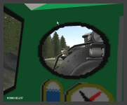 View from Doghouse on Long Haul Tender In Game Screen Shot 7/18/03 (11K) 2003 BLLW Click to ENLARGE (50K)