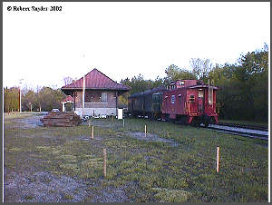 West End View of Freight House (15K) Click to ENLARGE (50K)